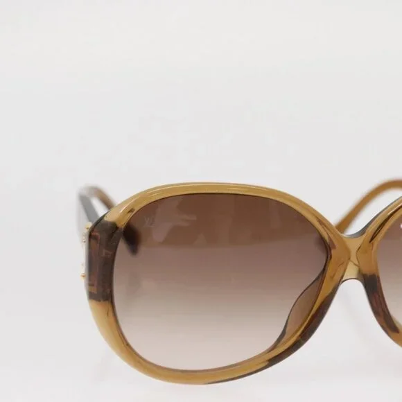 LOUIS VUITTON Supson Oversized Sunglasses plastic Brown Z0283E LV Auth bs30730 - Picture 3 of 13